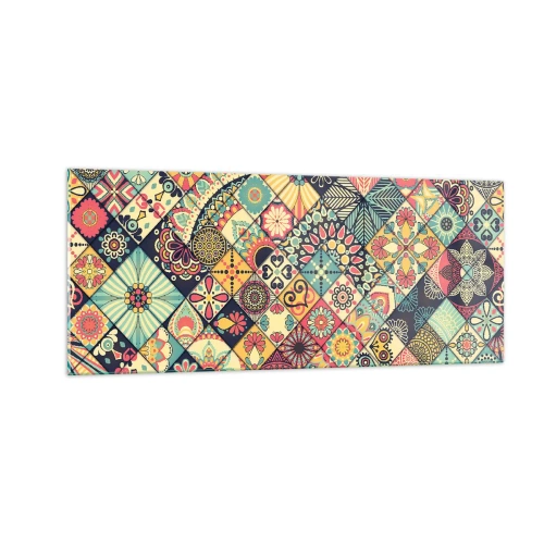 Obraz na skle - Marokánská vize - 100x40 cm