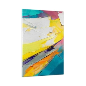 Obraz na skle - Anatomie světla - 80x120 cm