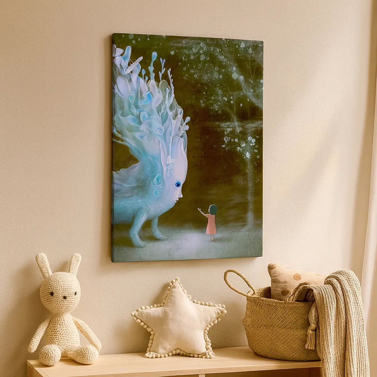 Obraz na plátně - Fantastické setkání - 50x70 cm