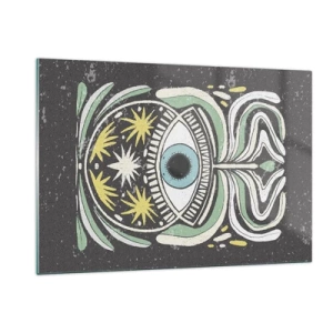 Obraz na skle - Kmenové rituály - 120x80 cm