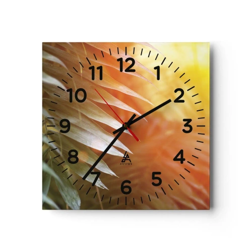 Nástěnné hodiny - Ráno v džungli - 30x30 cm