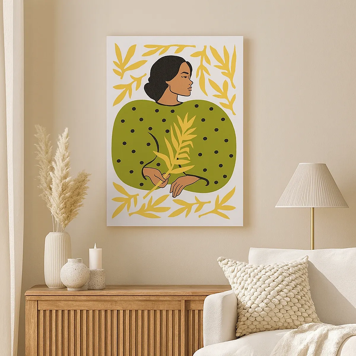 Obraz na plátně - Havajská dívka - 50x70 cm