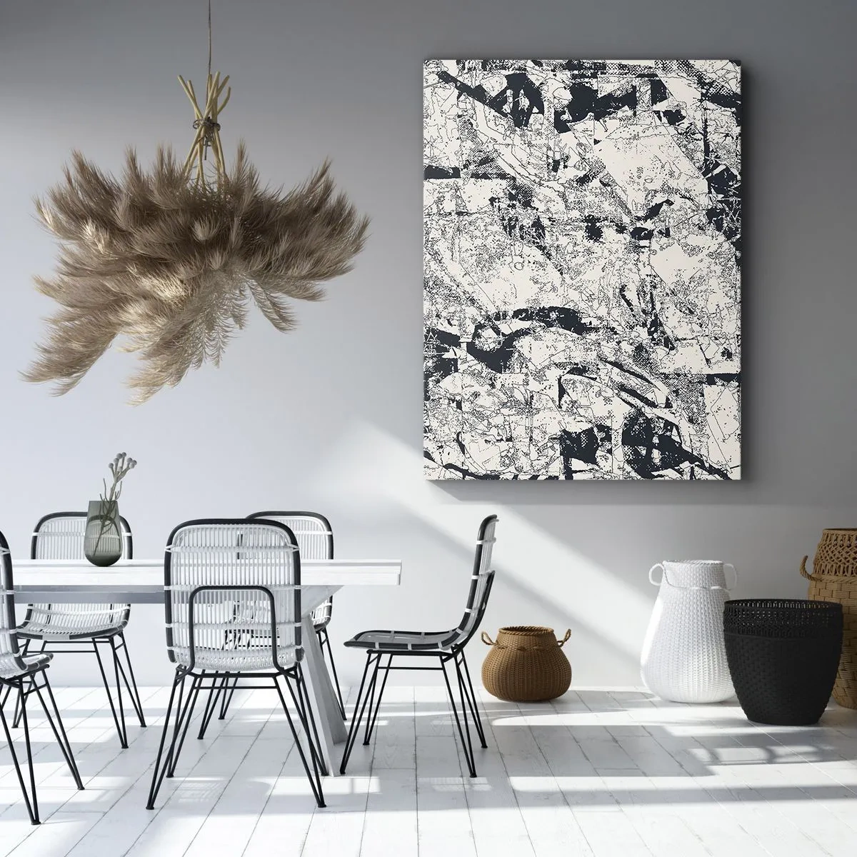 Obraz na plátně - Prolínání protikladů - 50x70 cm