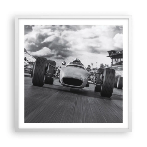 Plakát v bílém rámu - Tohle je síla! - 60x60 cm