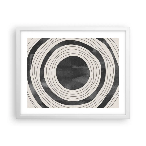 Plakát v bílém rámu - Přesný zásah - 50x40 cm