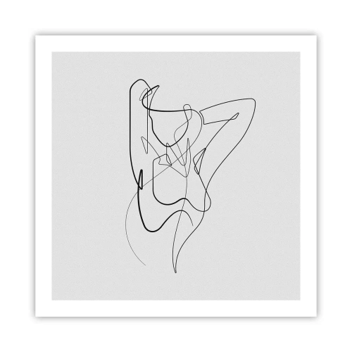 Plakát - Ty jsi záhada… - 60x60 cm