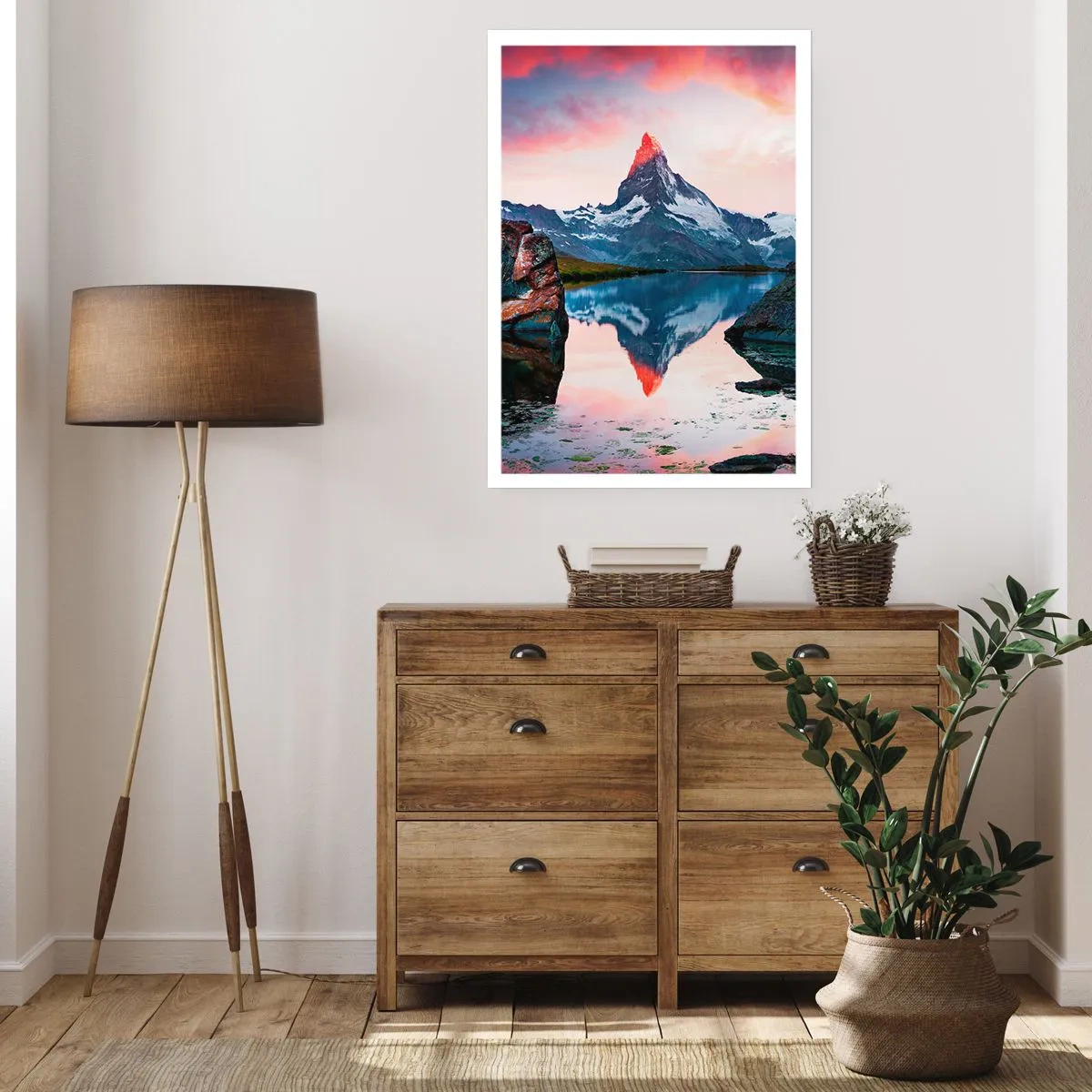 Plakát - Srdce hor je vřelé - 70x100 cm