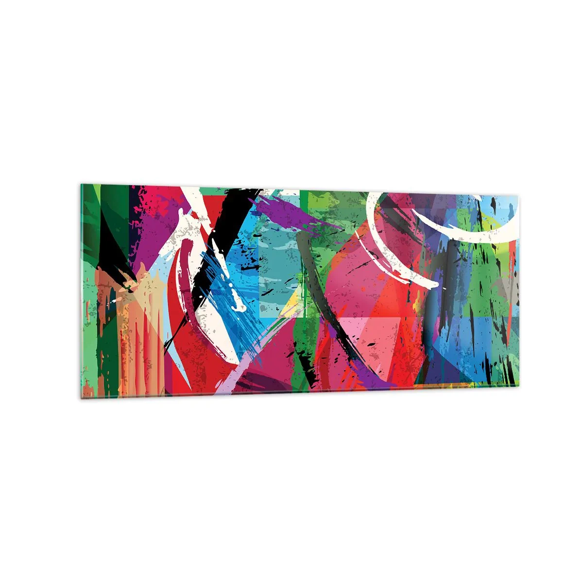 Obraz na skle - Rychle, živě a čile - 120x50 cm