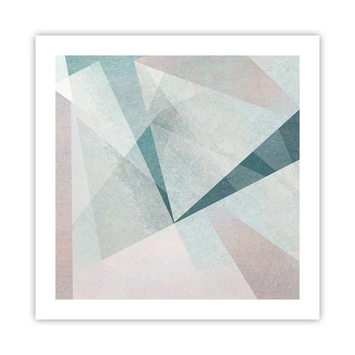 Plakát - V klidu, ale dynamicky - 50x50 cm