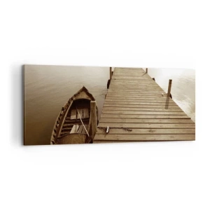 Obraz na plátně - Velký klid - 120x50 cm