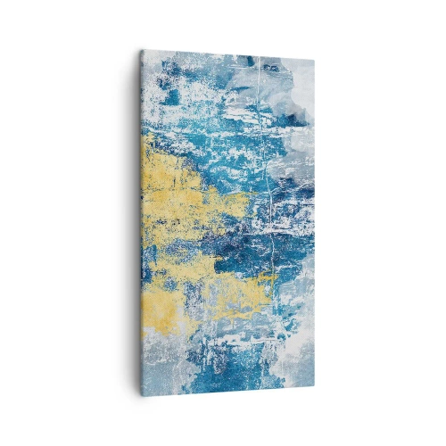 Obraz na plátně - Abstrakce s dobrou náladou - 45x80 cm