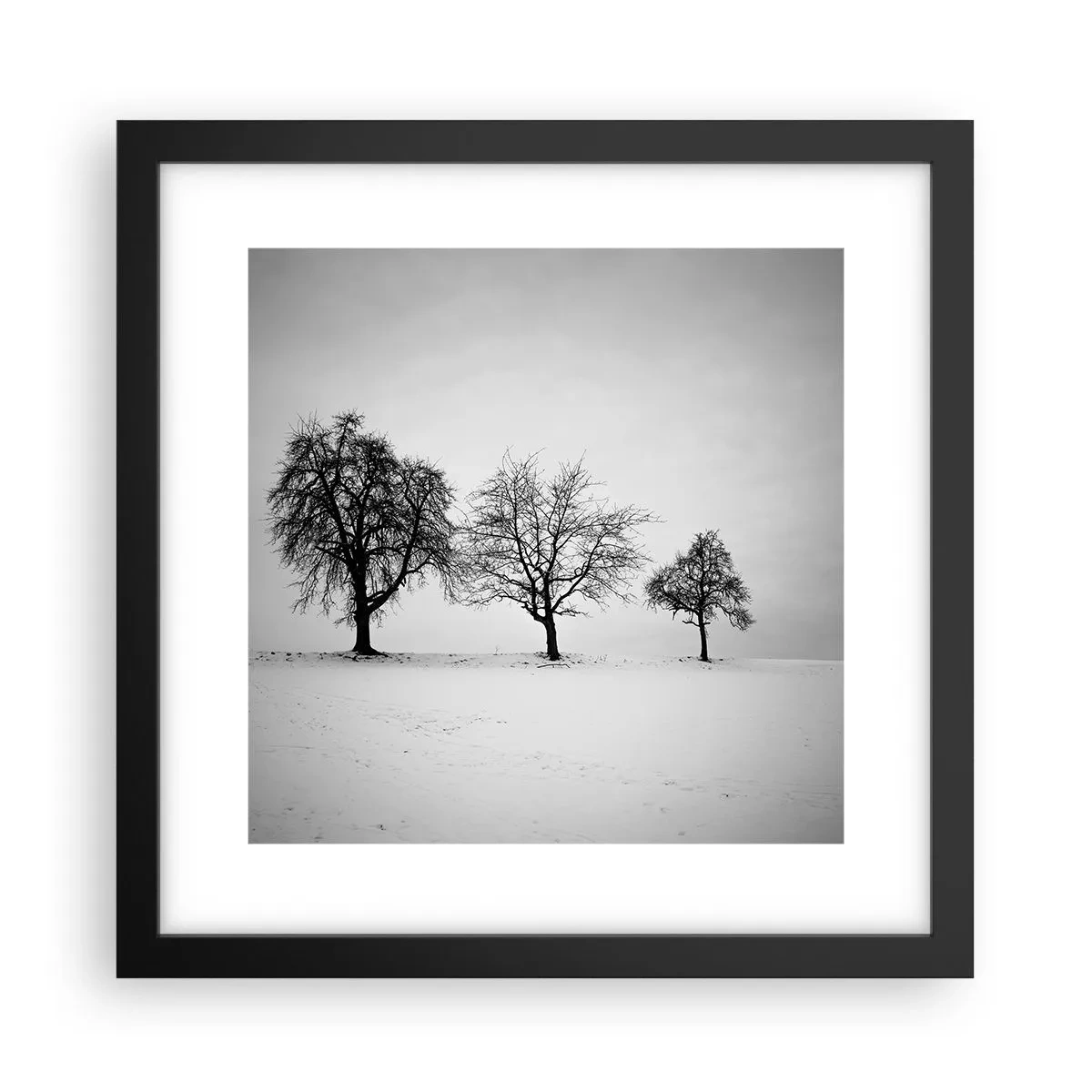 Plakát v černém rámu - O čem sní? - 30x30 cm