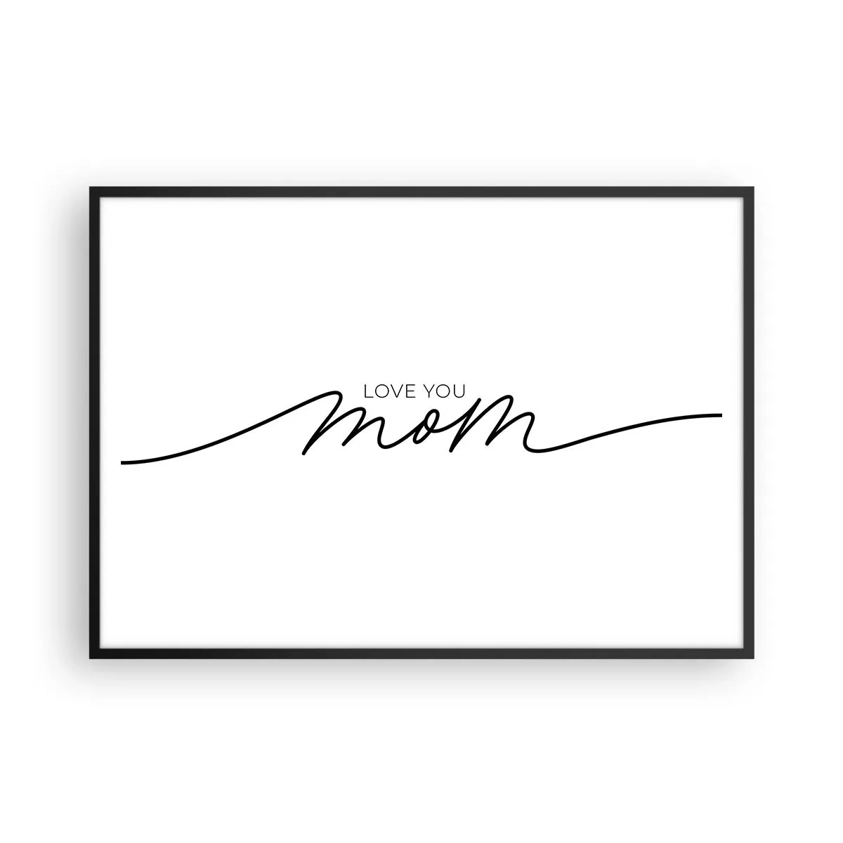 Plakát v černém rámu - Velké emoce - 100x70 cm