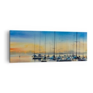 Obraz na plátně - Konec dobrého dne - 140x50 cm