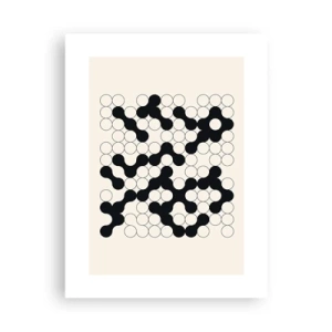 Plakát - Čínská hra – variace - 30x40 cm