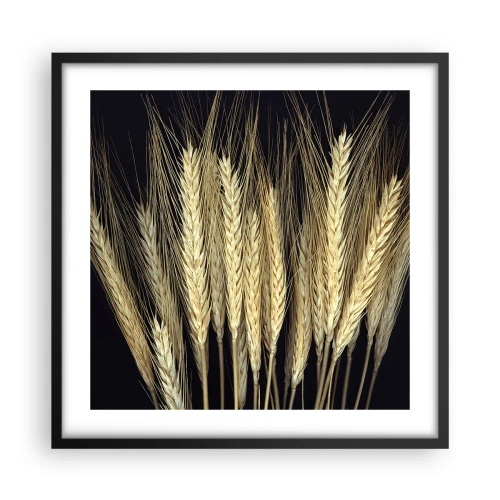 Plakát v černém rámu - Rustikální magie - 50x50 cm