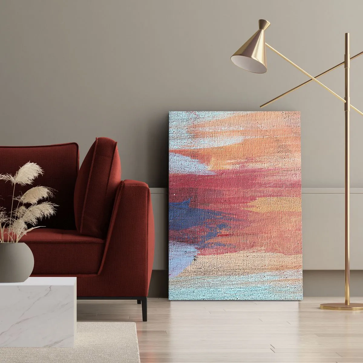 Obraz na plátně - Stékat duhou - 50x70 cm