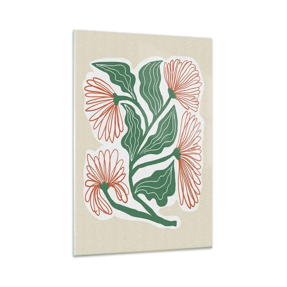 Obraz na skle - Lidové i moderní - 80x120 cm