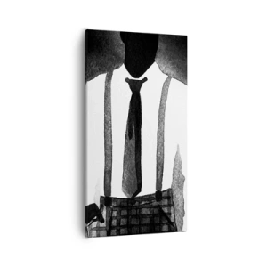 Obraz na plátně - Ve stylu noir - 55x100 cm