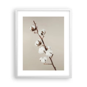 Plakát v bílém rámu - U zdroje měkkosti - 40x50 cm