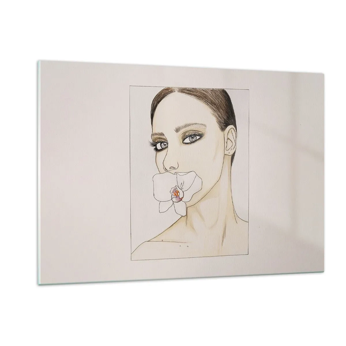 Obraz na skle - Symbol elegance a krásy - 120x80 cm