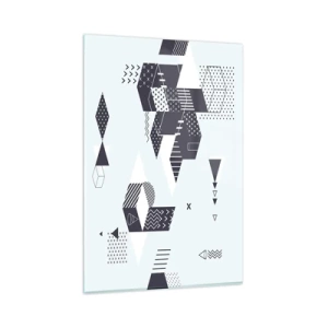 Obraz na skle - V duši matematika - 80x120 cm