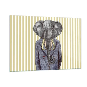 Obraz na skle - Elegantní od přírody - 120x80 cm