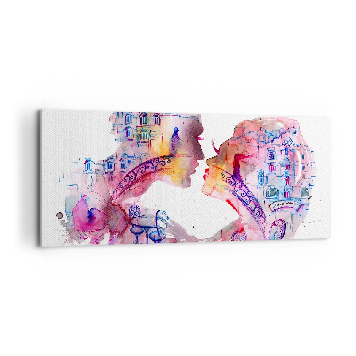 Obraz na plátně - Tajemný most vzdychání - 120x50 cm