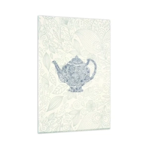 Obraz na skle - Čajové kouzlo - 80x120 cm