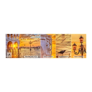 Fototapeta Vzorek Standard Eco - Kde jsou všichni? - Město, Benátky, Architektura - 100x30 cm