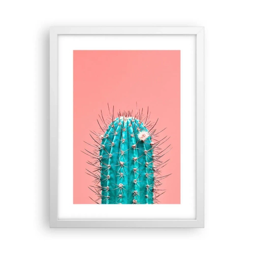 Plakát v bílém rámu - Jen koukej - 30x40 cm