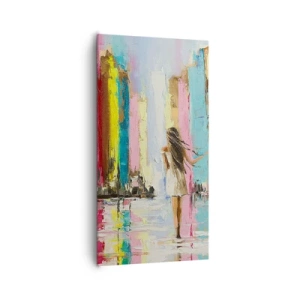 Obraz na plátně - Pojď se mnou - 65x120 cm