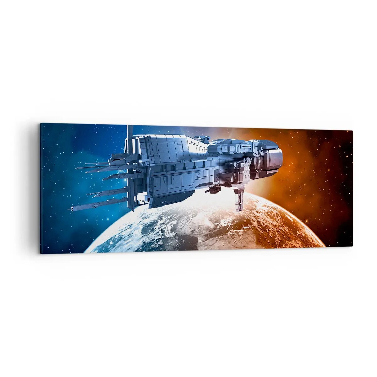 Obraz na plátně - Pozorný pozorovatel - 140x50 cm
