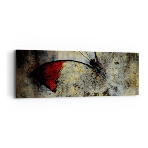 Obraz na plátně - Podívej se, než zmizím - 90x30 cm