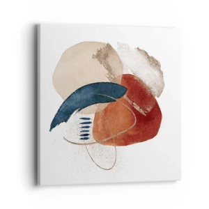 Obraz na plátně - Oválná kompozice - 40x40 cm