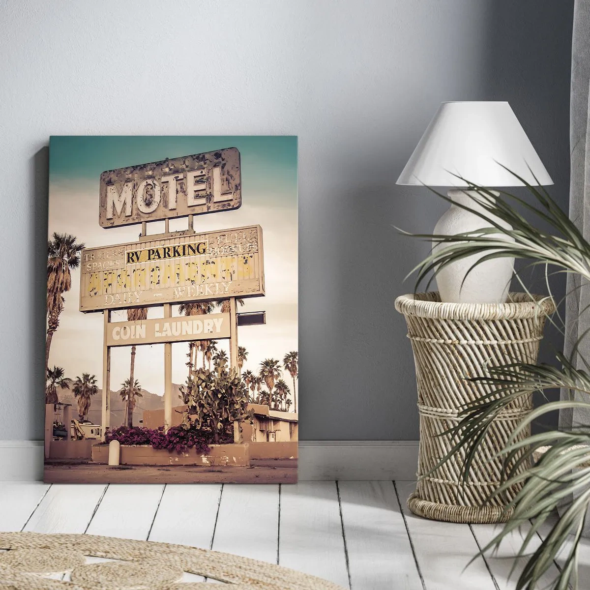 Obraz na plátně - Zde se zastavil čas - 50x70 cm