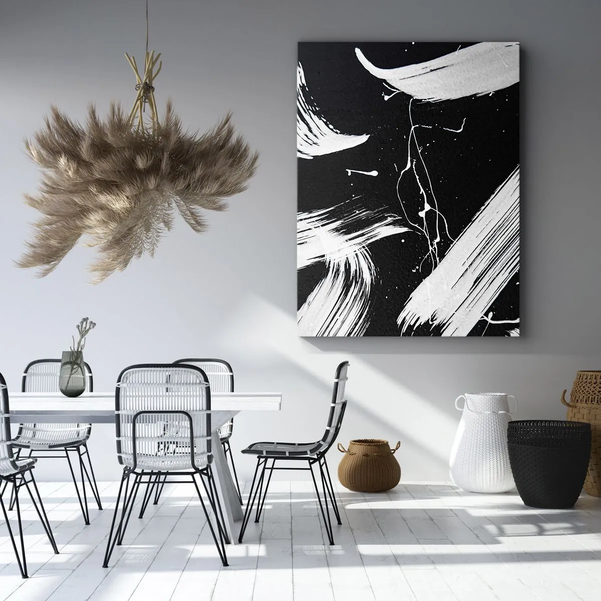 Obraz na plátně - Prolomit temnotu - 55x100 cm