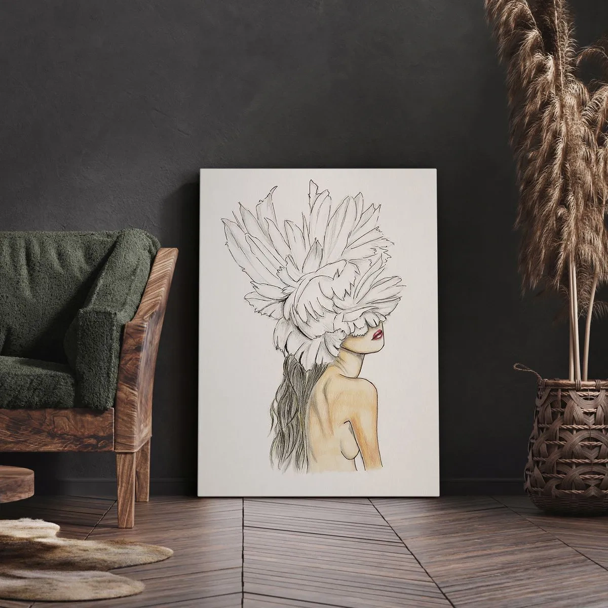 Obraz na plátně - Vrchol krásy - 50x70 cm