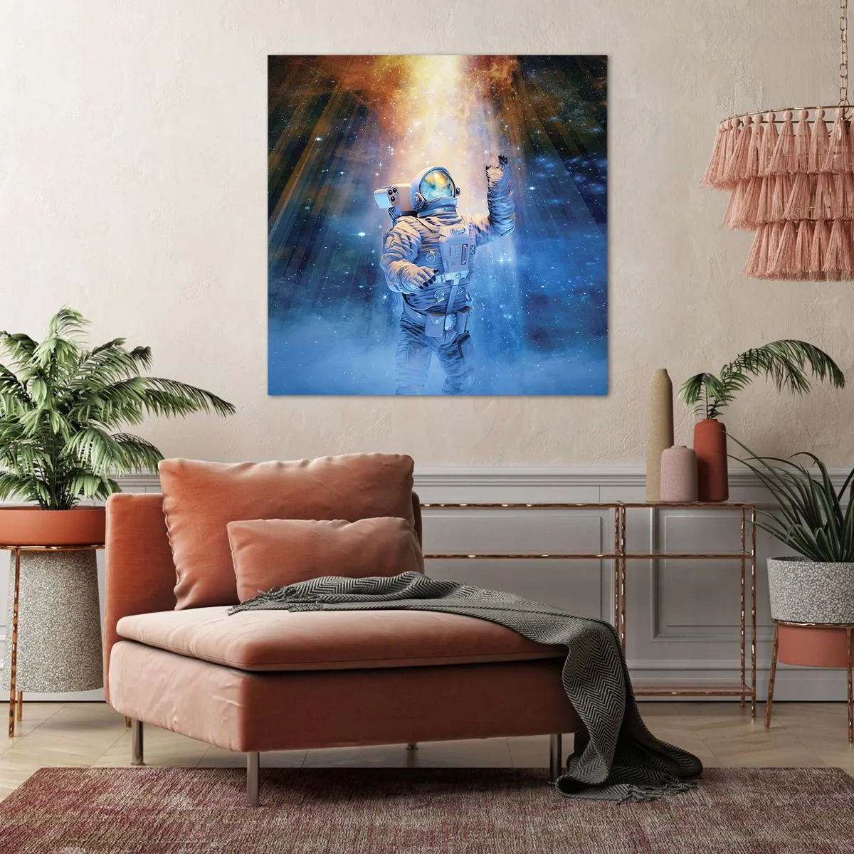 Obraz na plátně - Konečně v cíli - 40x40 cm