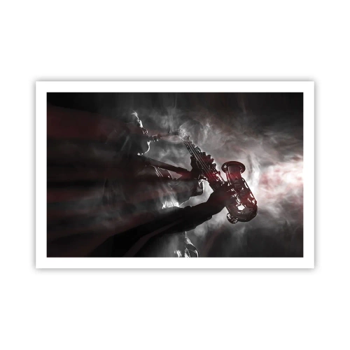 Plakát - V oparu jazzu - 91x61 cm