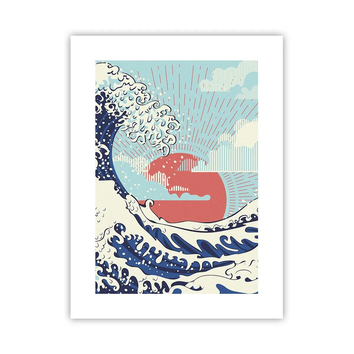 Plakát - Z japonských inspirací - 30x40 cm