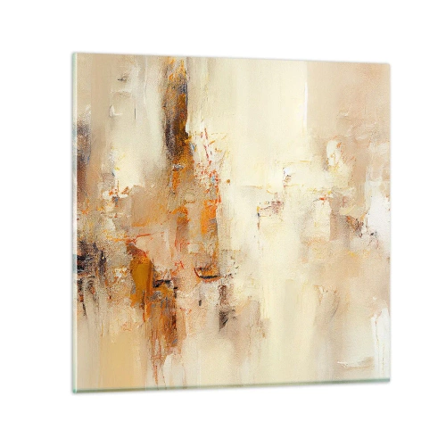 Obraz na skle - Duše jantaru - 60x60 cm