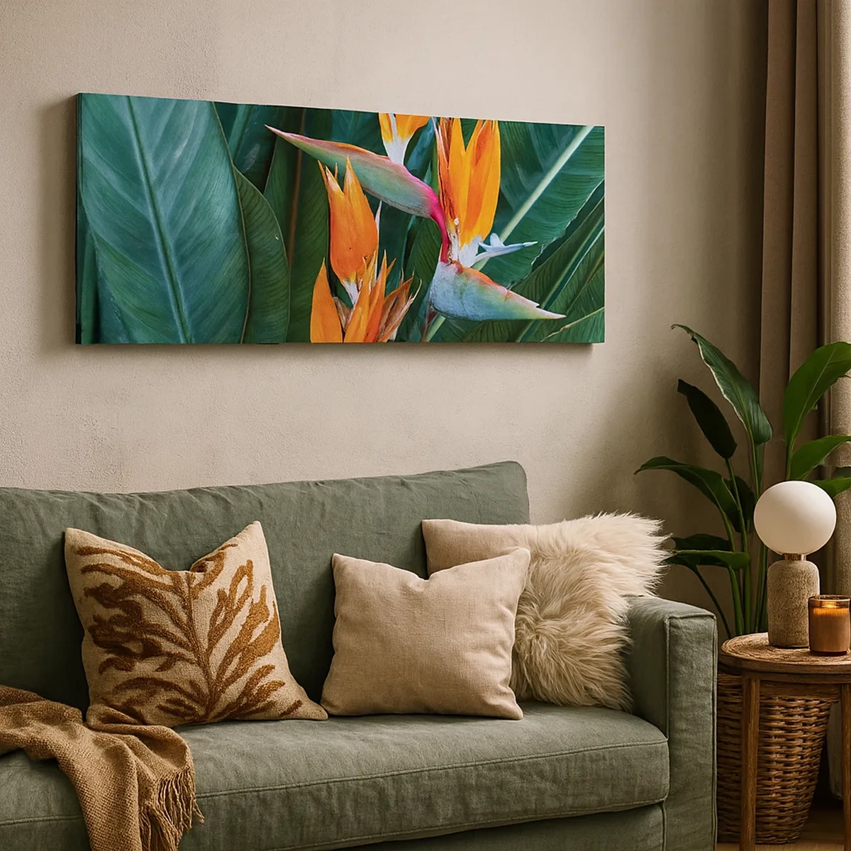 Obraz na plátně - Je to květina, nebo pták? - 30x30 cm