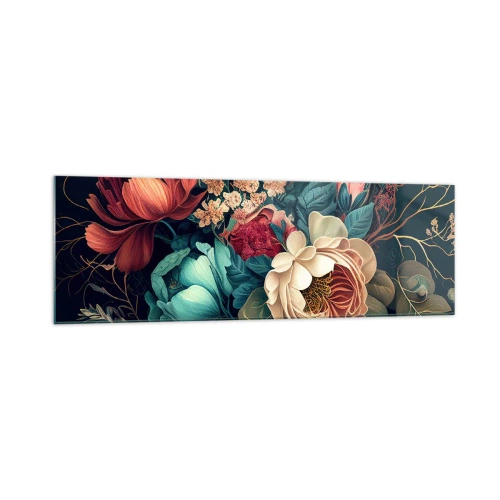Obraz na skle - Půvab 19. století - 160x50 cm