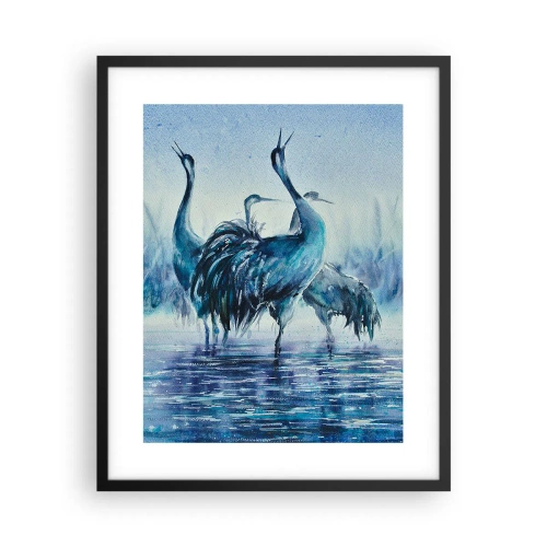 Plakát v černém rámu - Ranní setkání - 40x50 cm