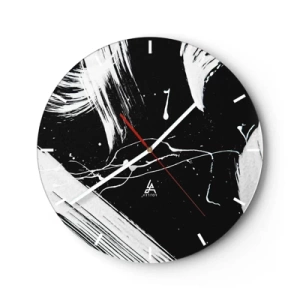 Nástěnné hodiny - Prolomit temnotu - 40x40 cm