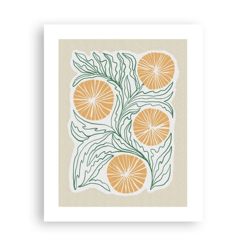 Plakát - Etnický s abstraktním nádechem - 40x50 cm