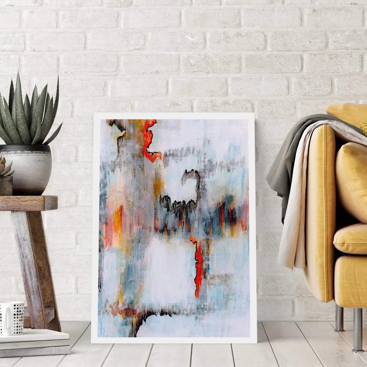 Plakát - Klackem po vodě - 50x70 cm