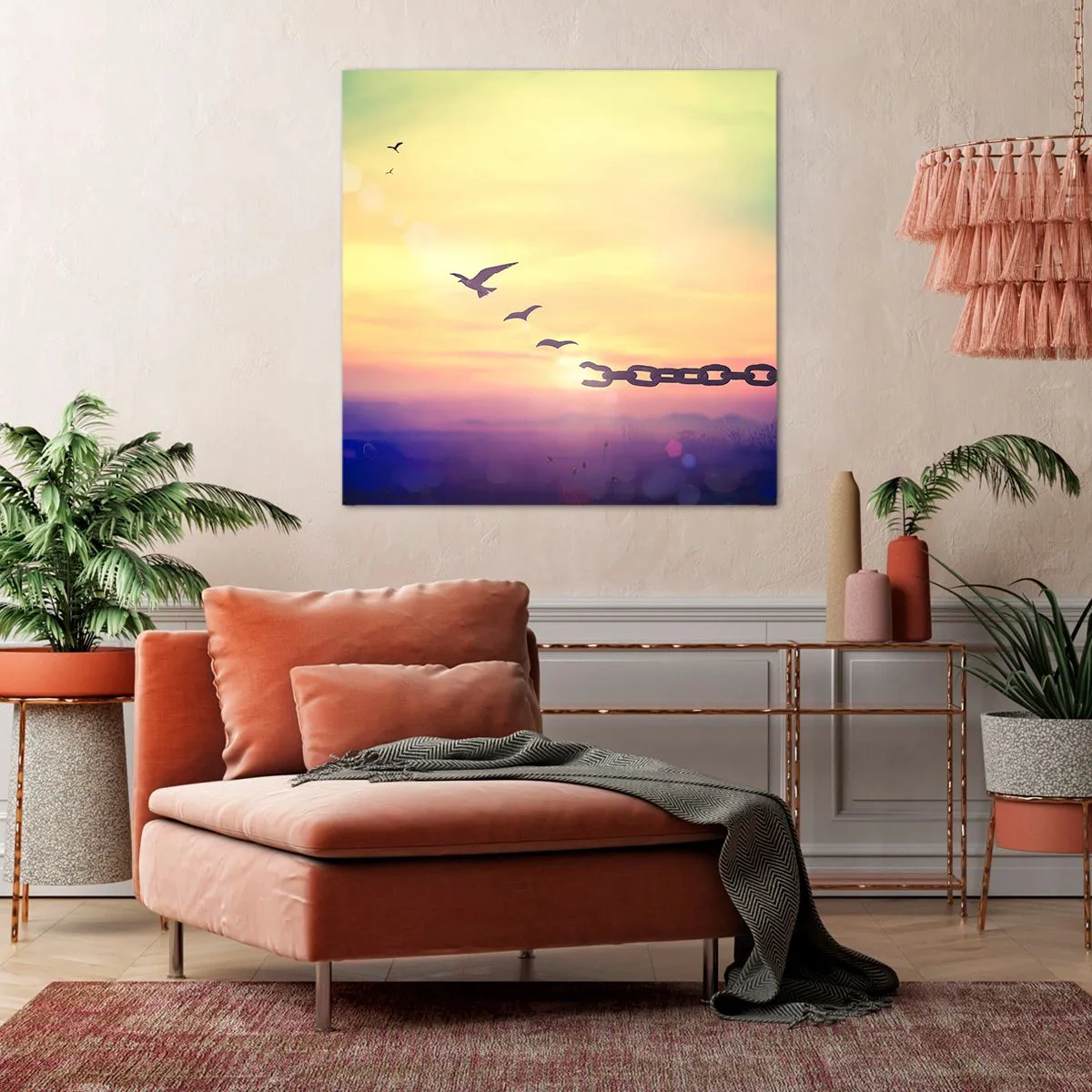 Obraz na plátně - Vítězství svobody - 50x50 cm