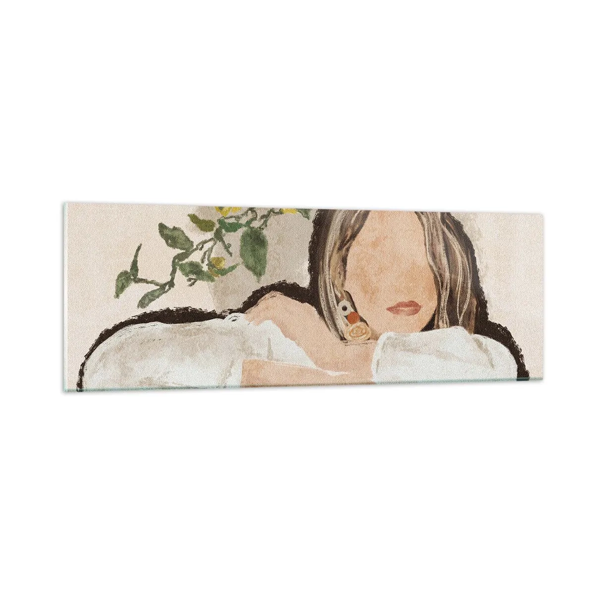 Obraz na skle - Krasavice z jihu - 90x30 cm